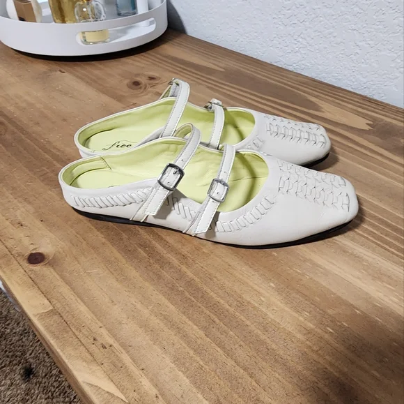 Free People, White, Summer flats, Size 36 - Picture 3 of 6